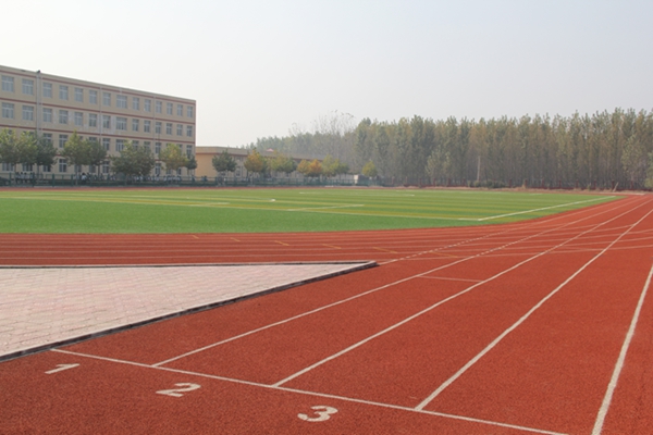 灤南縣胡各莊初級(jí)中學(xué)塑膠操場(chǎng)