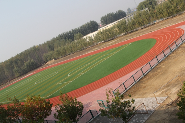 灤南縣胡各莊初級(jí)中學(xué)塑膠操場(chǎng)