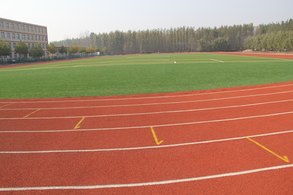 灤南縣胡各莊初級(jí)中學(xué)塑膠操場(chǎng)