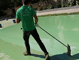 環(huán)保水性<a href=http://m.rkkor.cn target=_blank class=infotextkey>硅PU</a>球場-新國標(biāo)（施工流程和材料組成）