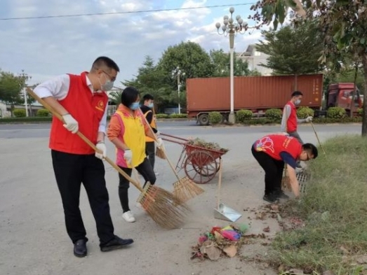 開啟城市“美顏”！黃圃鎮(zhèn)持續(xù)開展“文明一小時”志愿活動