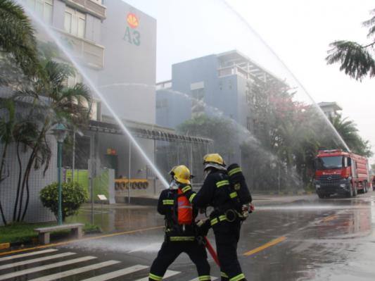 防患于未然，中山三角鎮(zhèn)深入企業(yè)開展消防應急疏散演練培訓