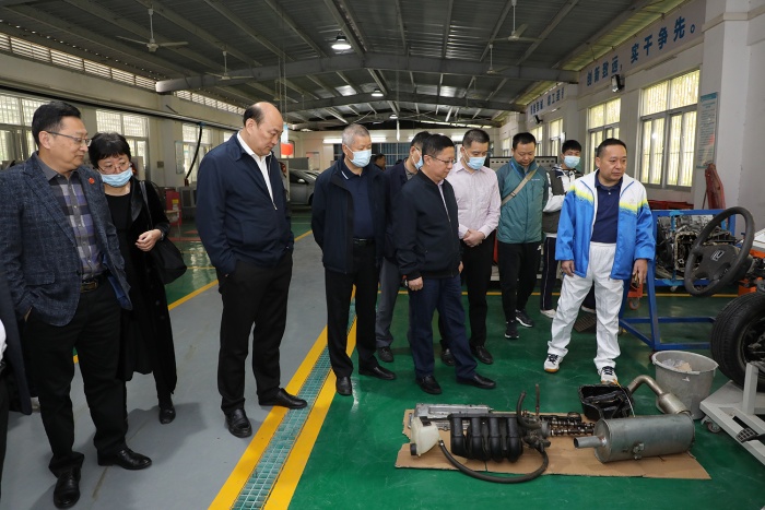 廣東省人民政府教育督導(dǎo)室蒞臨中山中專開(kāi)展核查工作