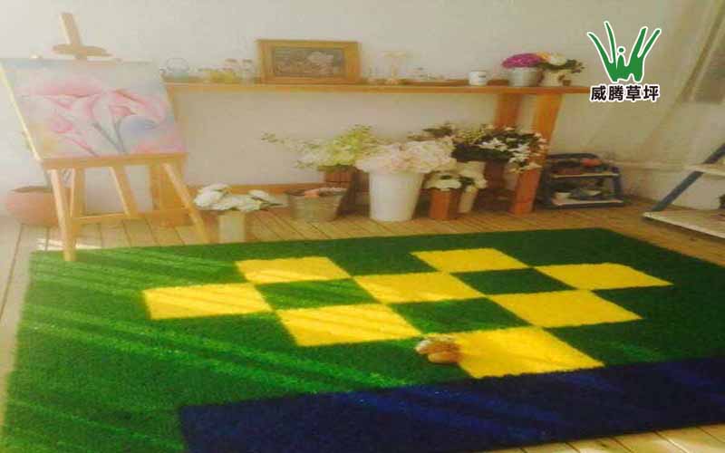 室內拼塊草坪地毯-威騰專利
