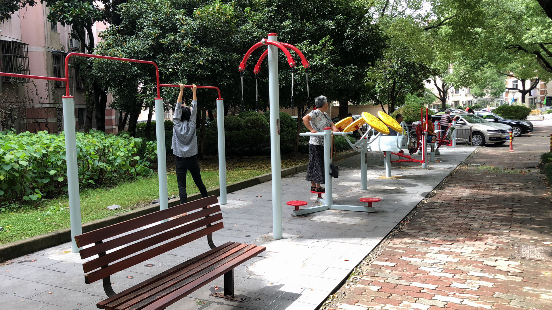 民樂居委健身點(diǎn)