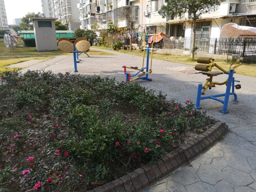 華順居委健身苑點