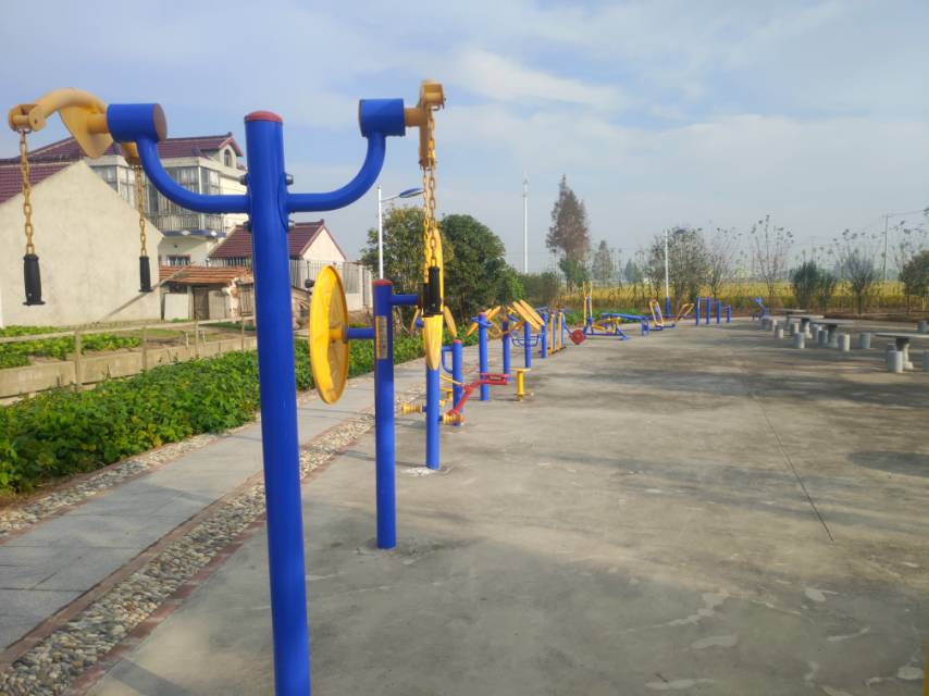 三星鎮(zhèn)海濱村健身點1