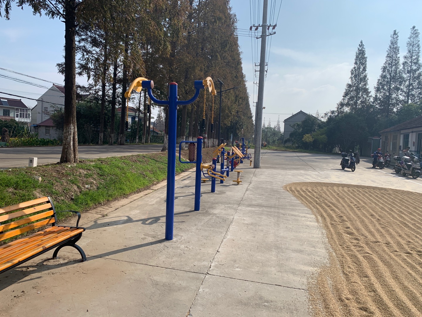 三星鎮(zhèn)海安村健身點