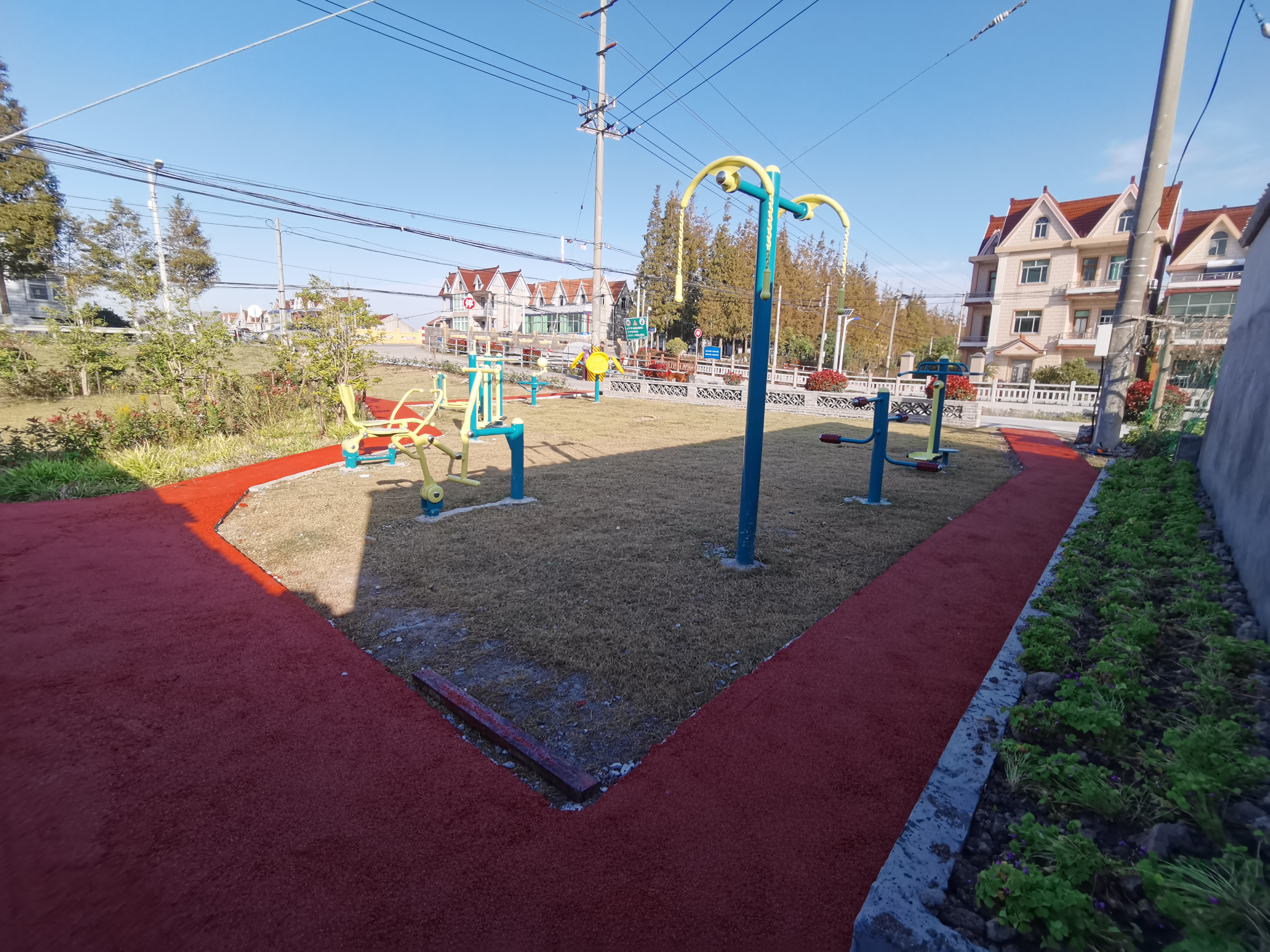 行知公園中心市民益智健身點(diǎn)