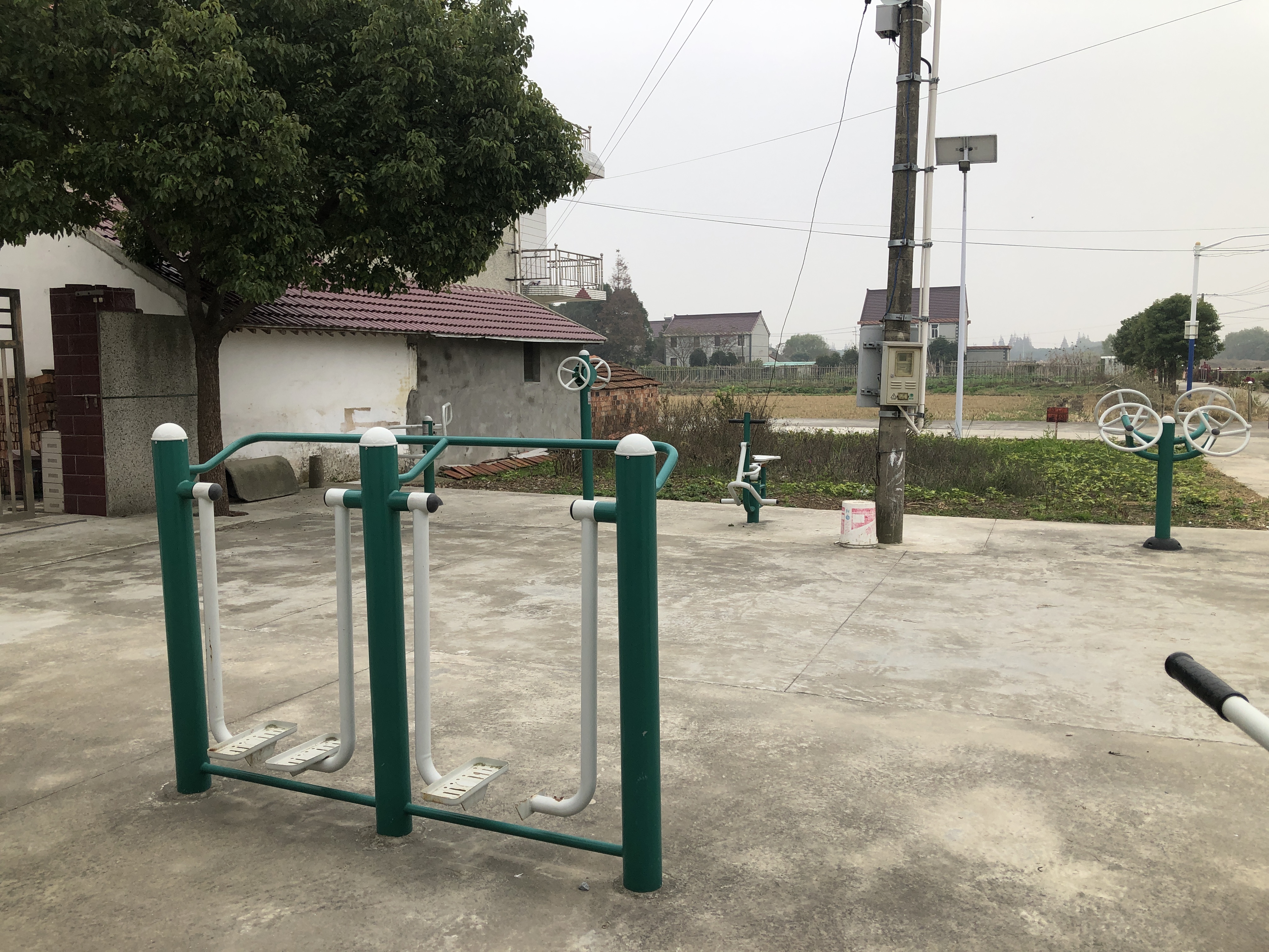 愛民村健身點(diǎn)