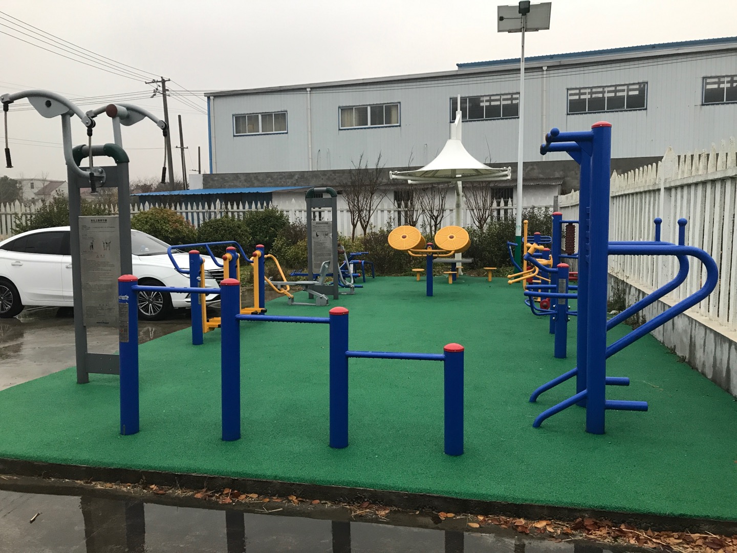 豎新鎮(zhèn)永興村益智健身點(diǎn)