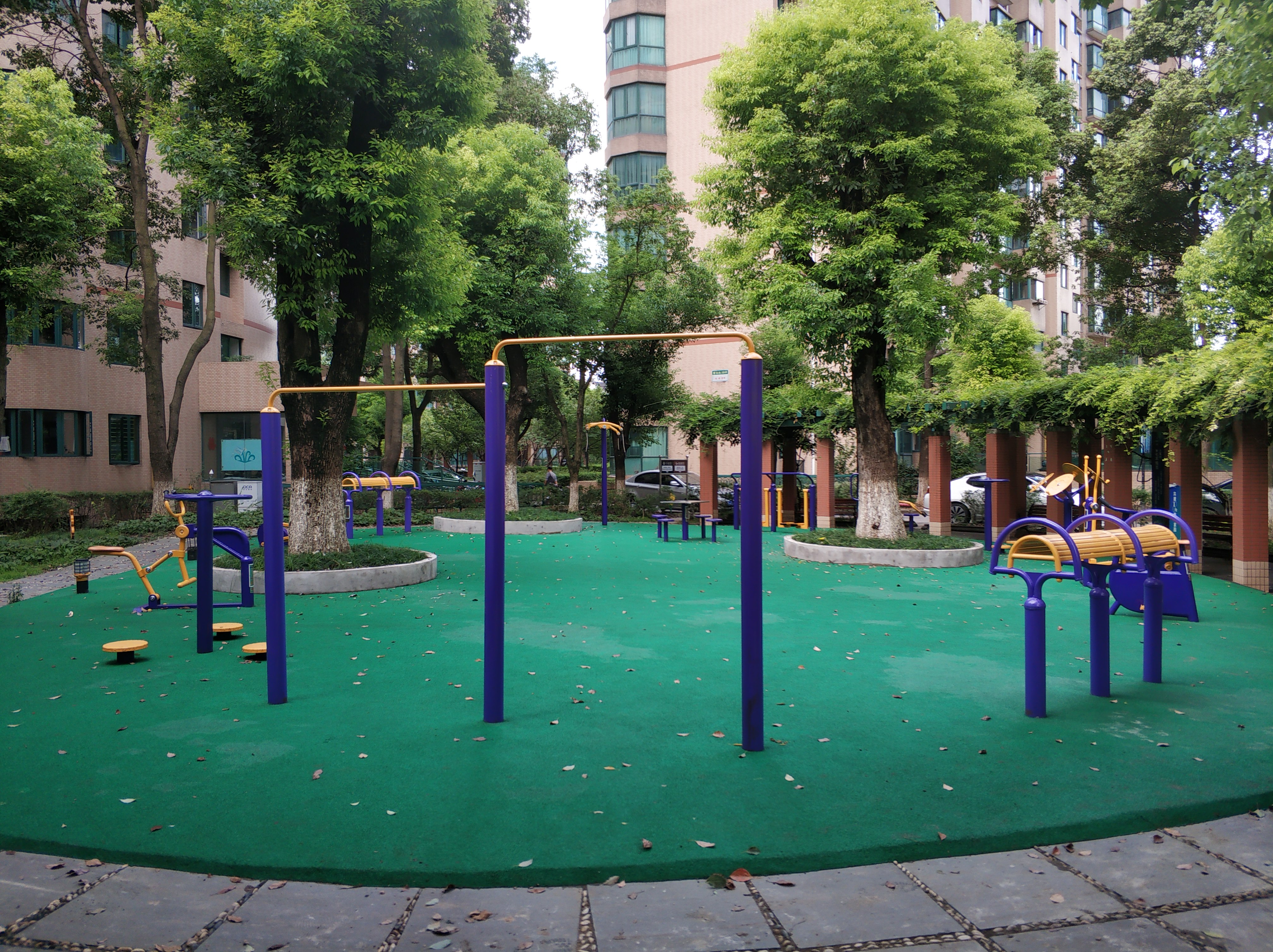 青湖社區(qū)健身點1