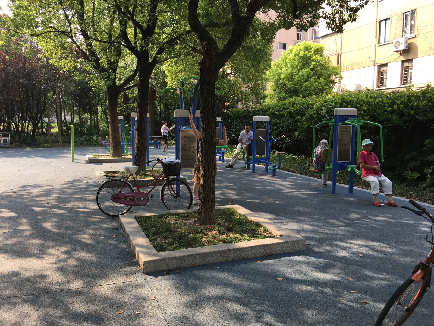 海濱四村居委健身點1