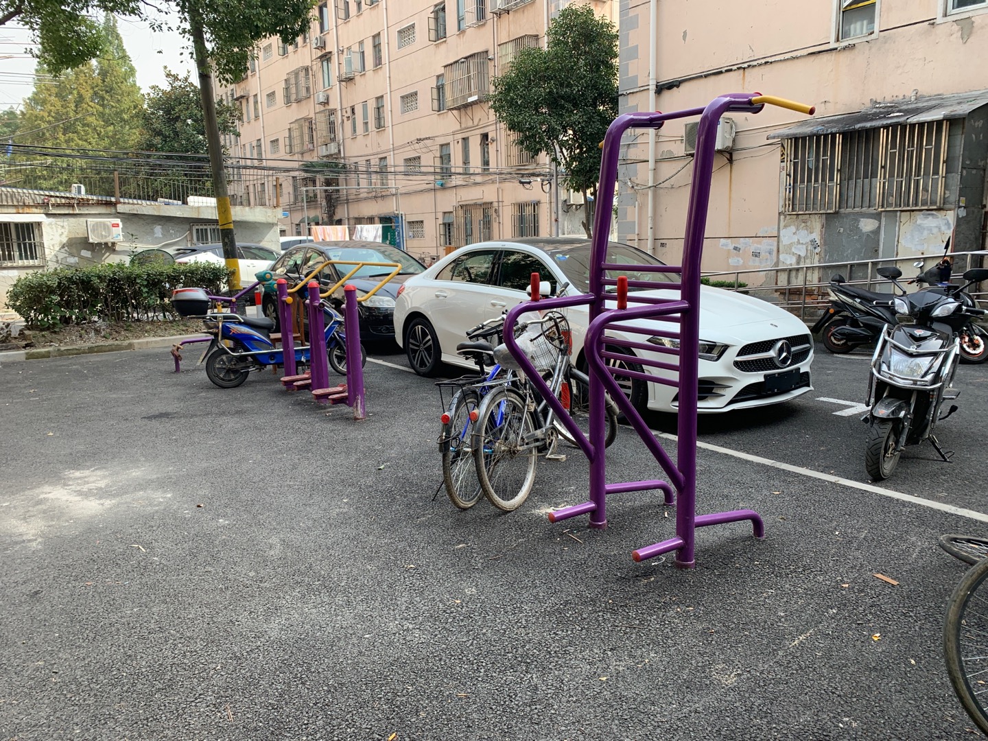 濰坊一村居委健身點2