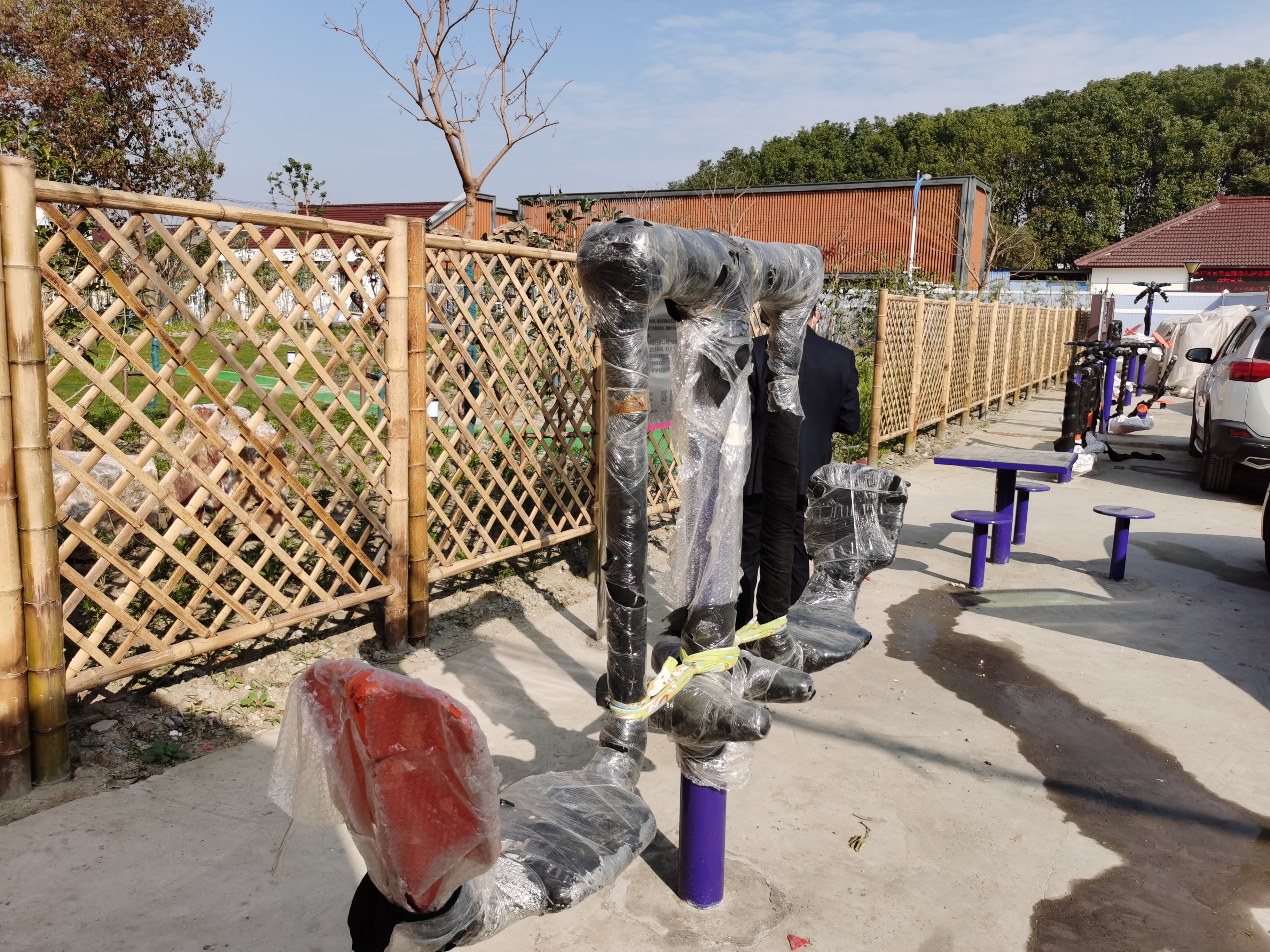 金沁苑第二居委健身苑點(diǎn)