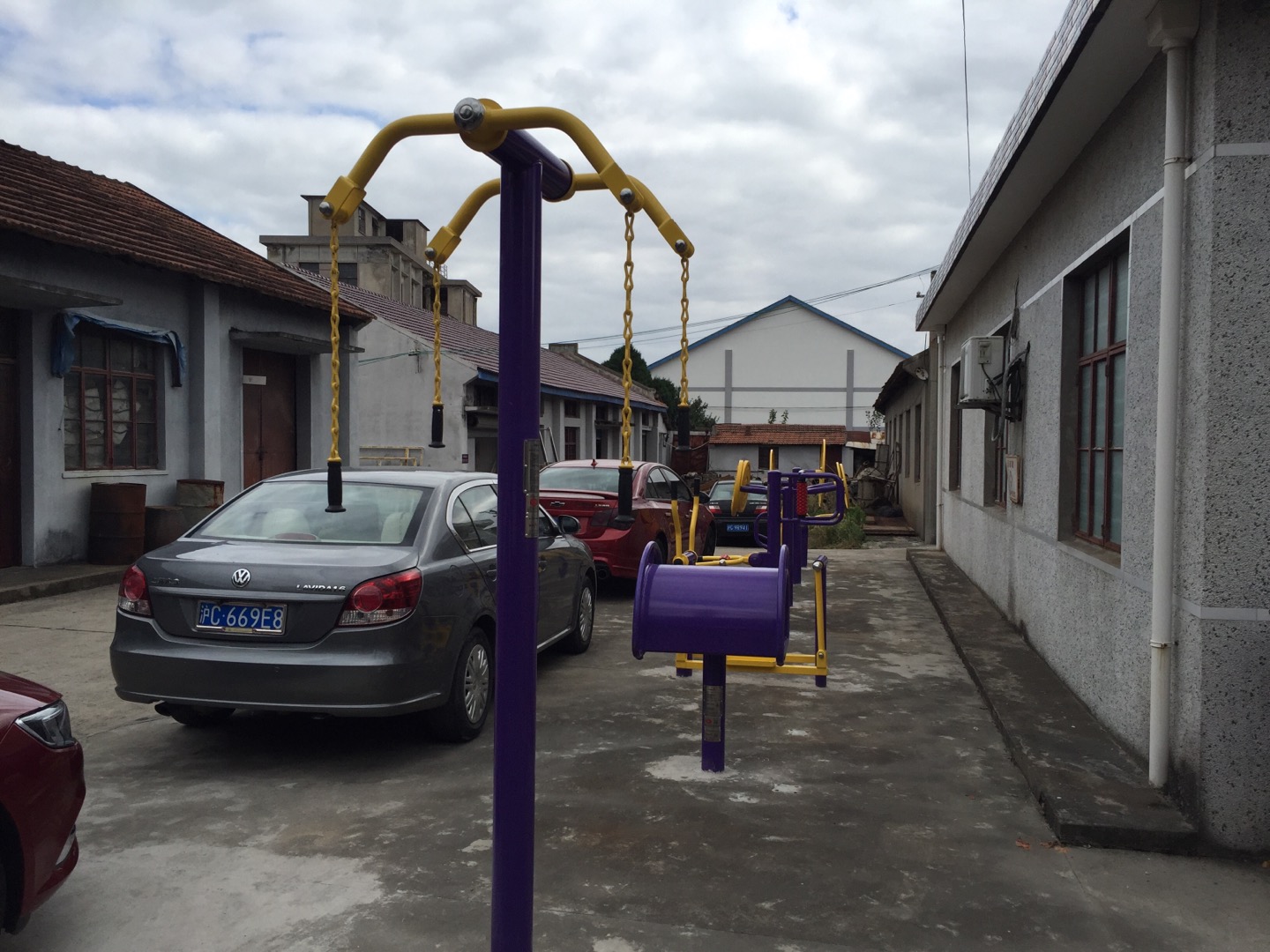 廟中村健身點(diǎn)