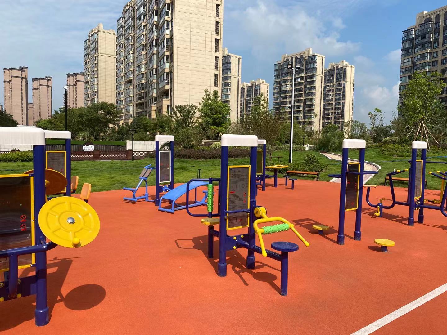  江橋鎮(zhèn)新時代文明分中心益智類健身點