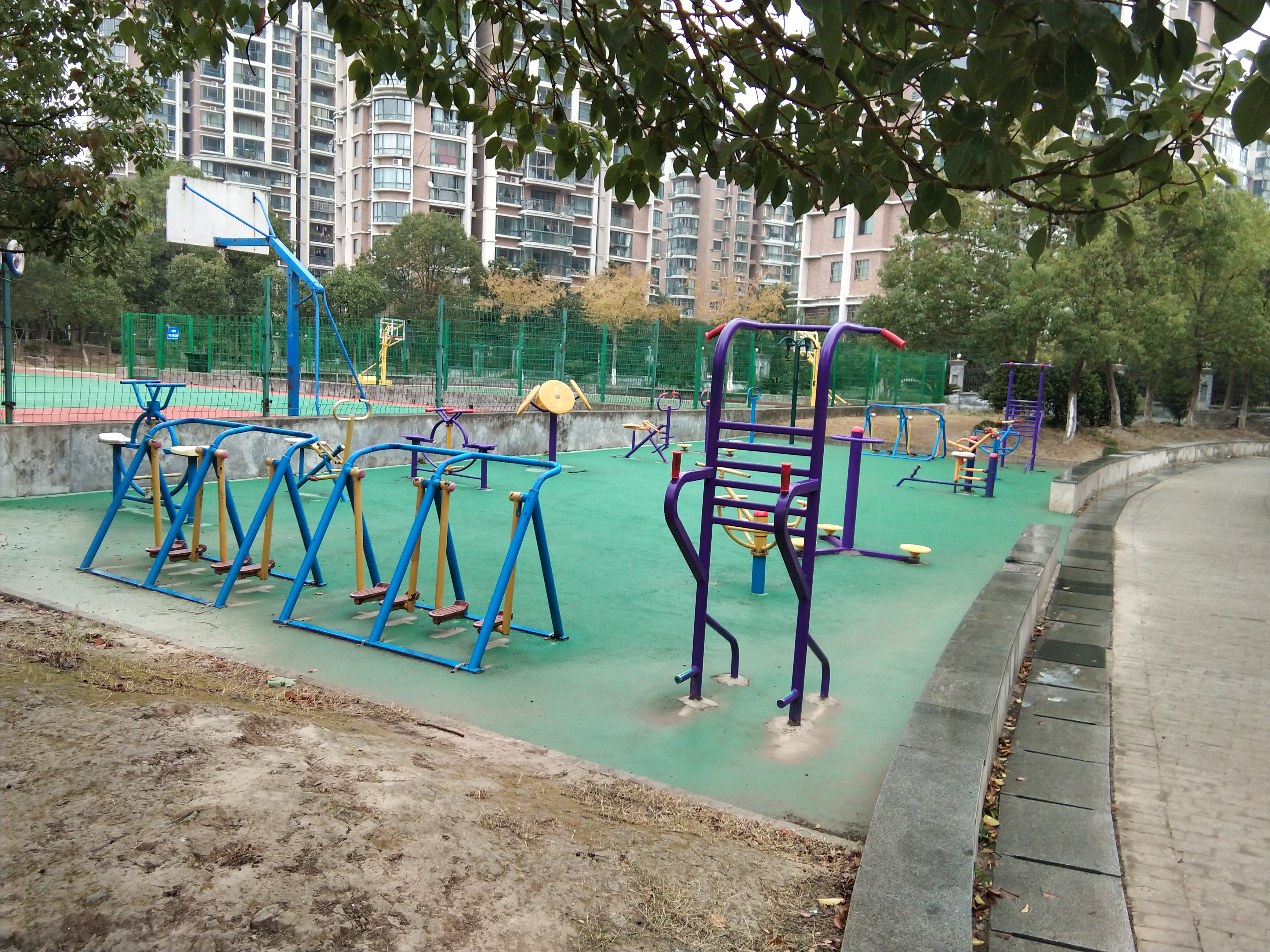 藝泰安邦居委健身點2