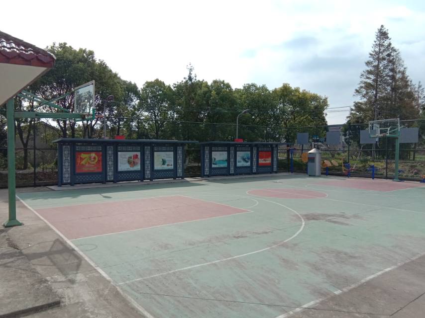 崇明區(qū)中興鎮(zhèn)永南村籃球場(chǎng)