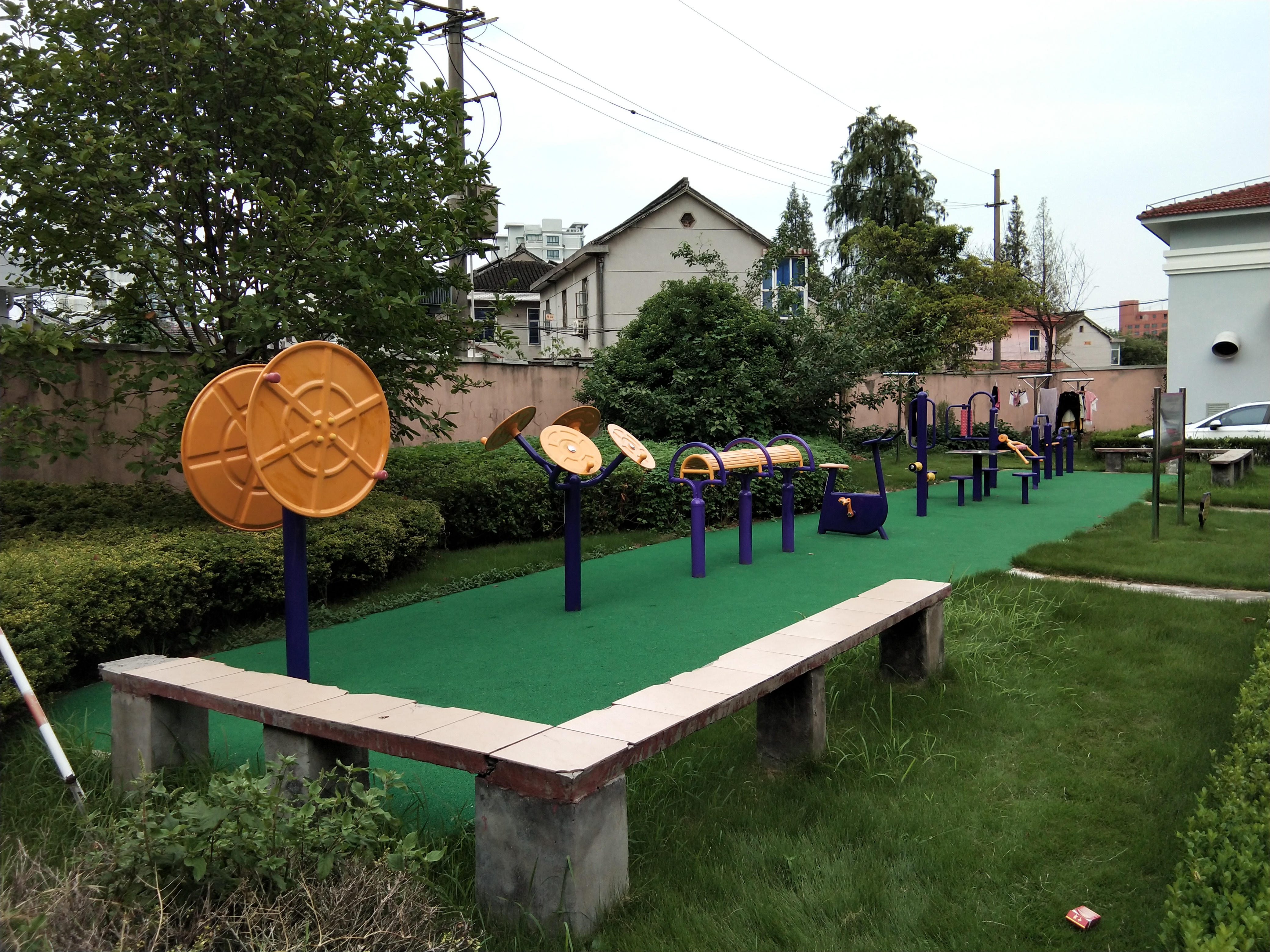 西部花苑西部五期健身點(diǎn)