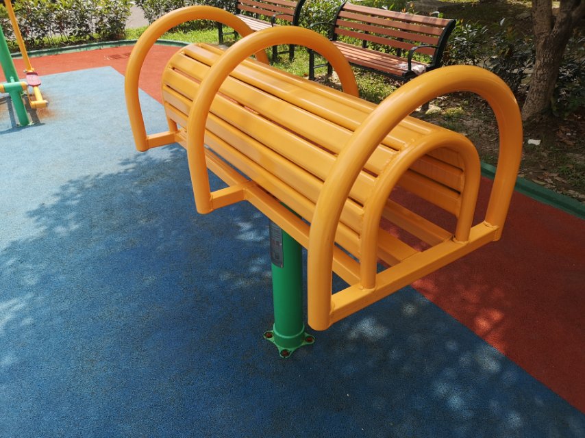 雙位伸腰伸背器