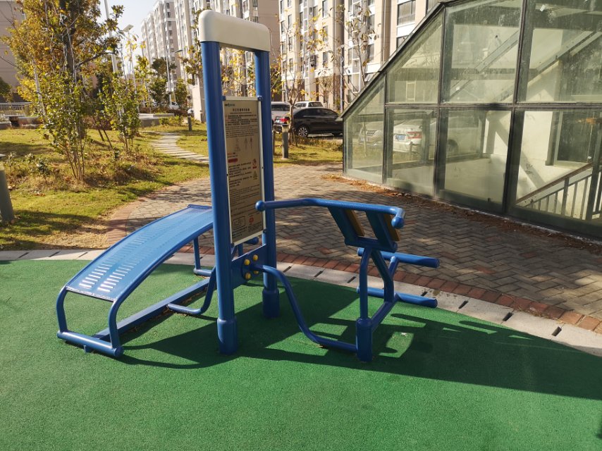 雙立柱腹背訓練器