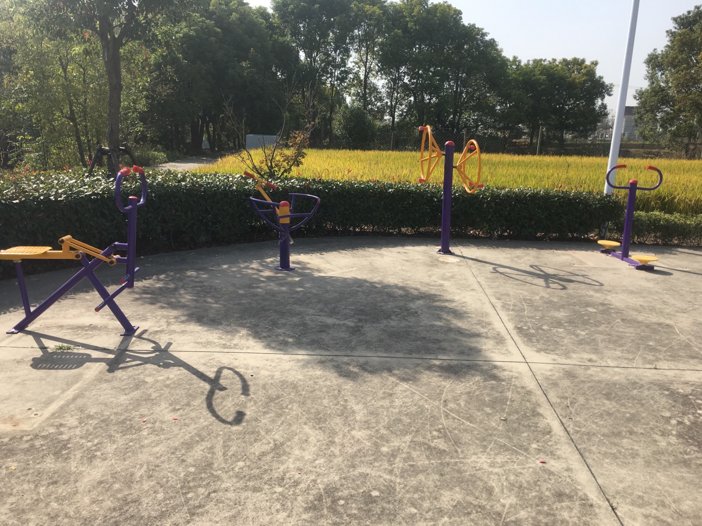 老港鎮(zhèn)成日村民委員會成日23組健身苑點(diǎn)