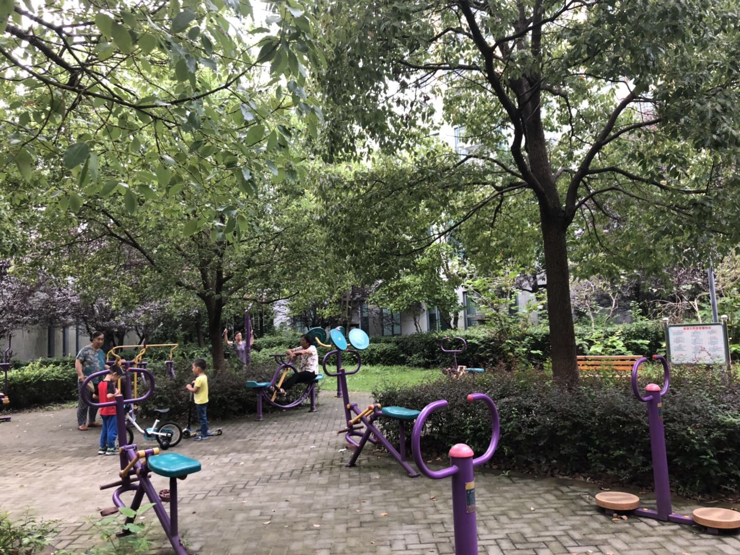 高境五村健身苑點