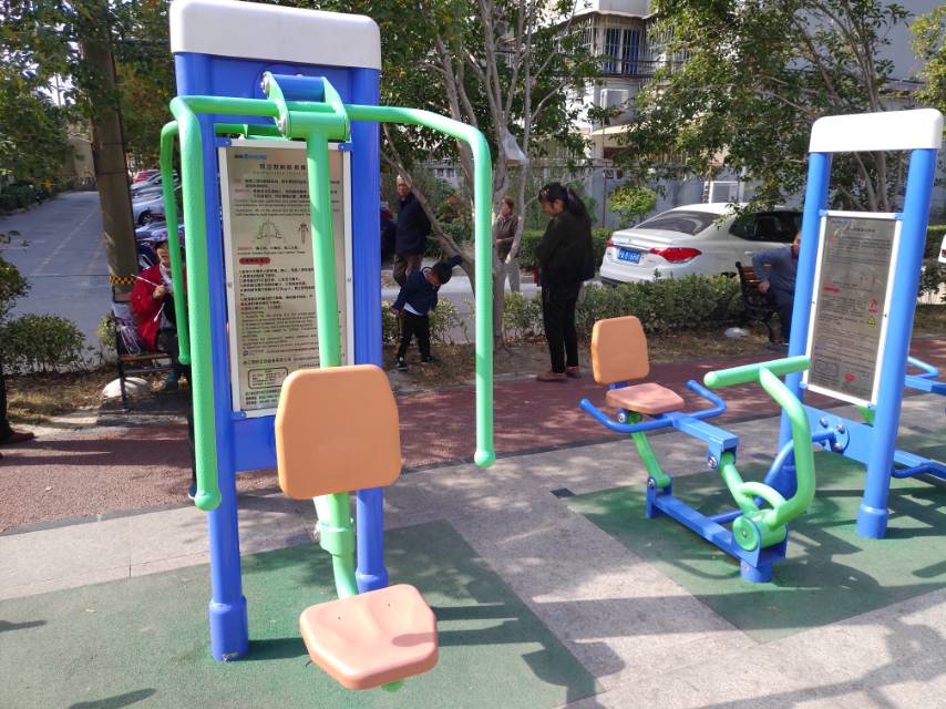 雙立柱前推訓練器