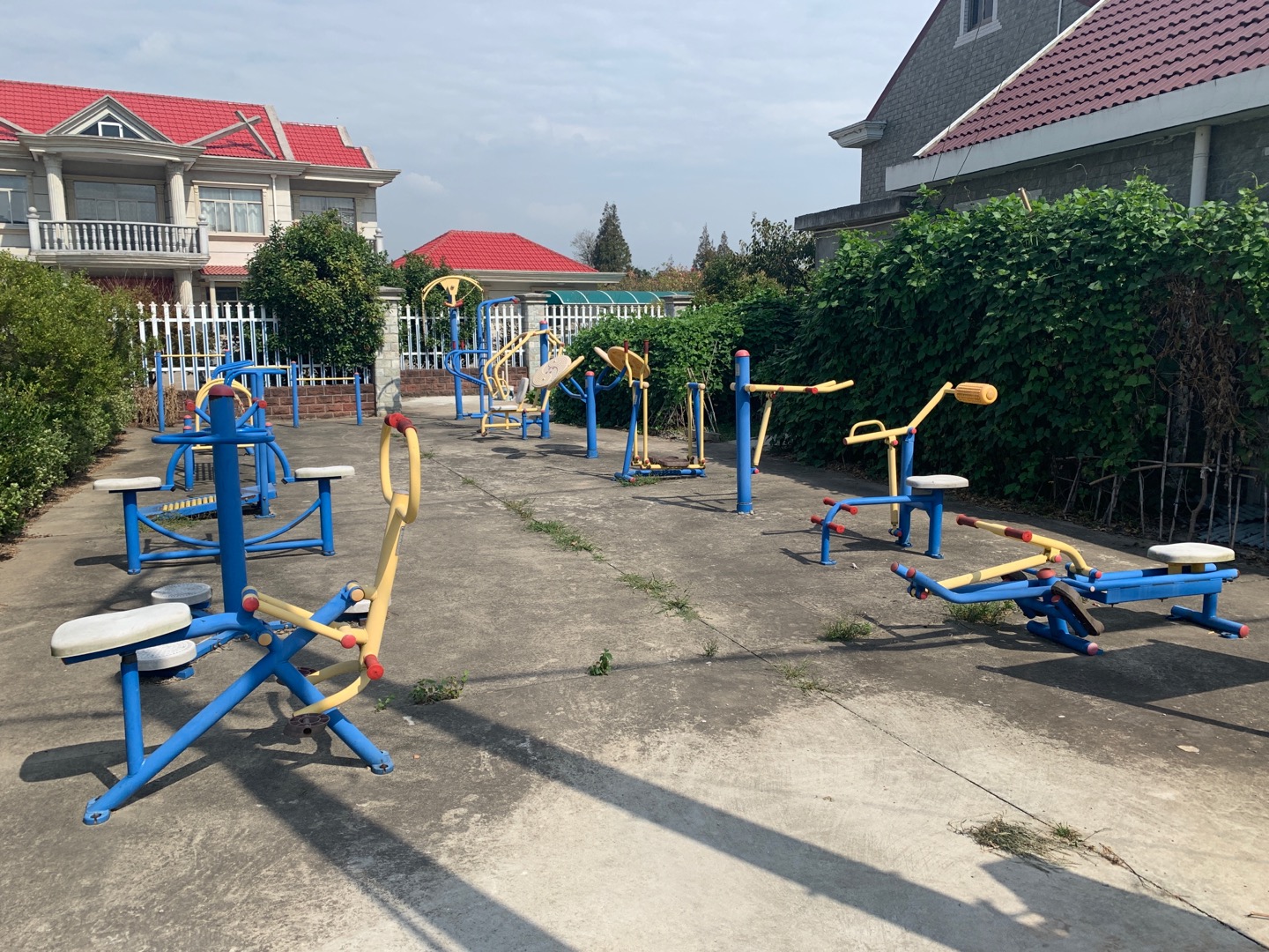 虹橋村斜橋9隊(duì)健身點(diǎn)