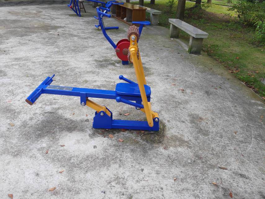 腹背屈伸/劃船訓練器