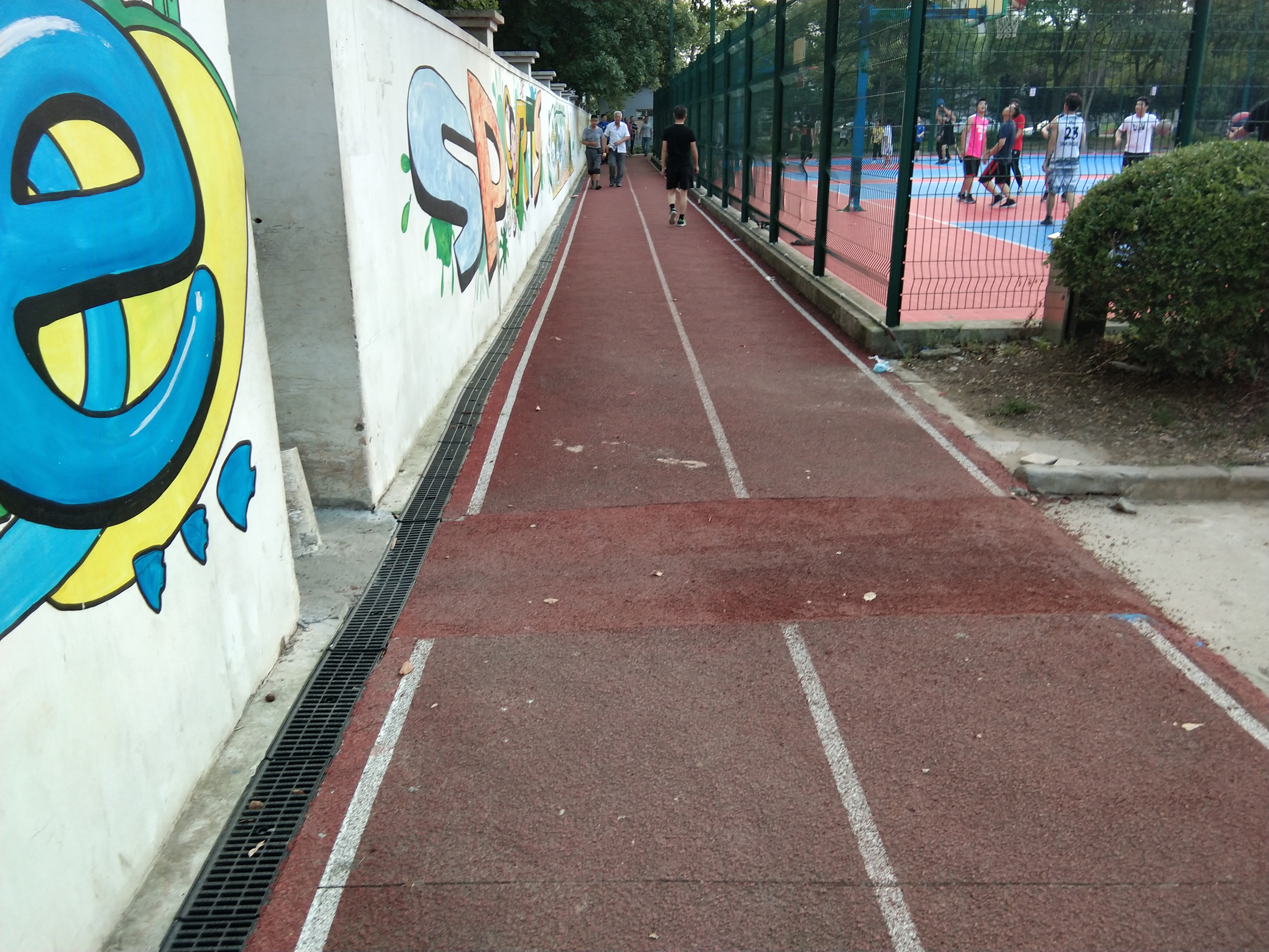 四團(tuán)鎮(zhèn)文化廣場(chǎng)市民健身步道