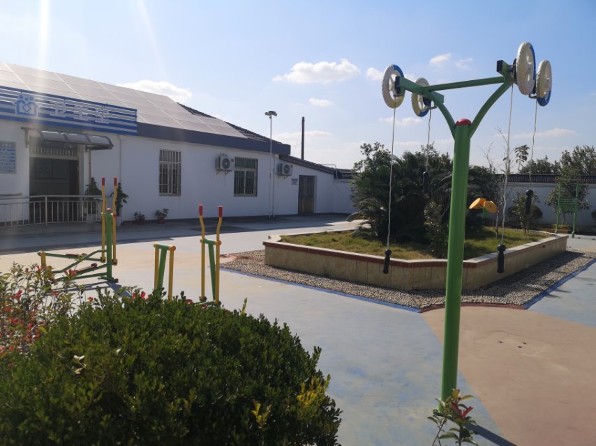 長達村村委會健身苑點