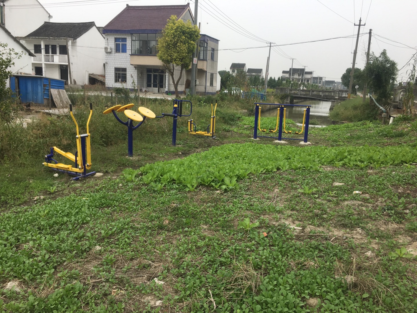 馬橋村立新健身點(diǎn)