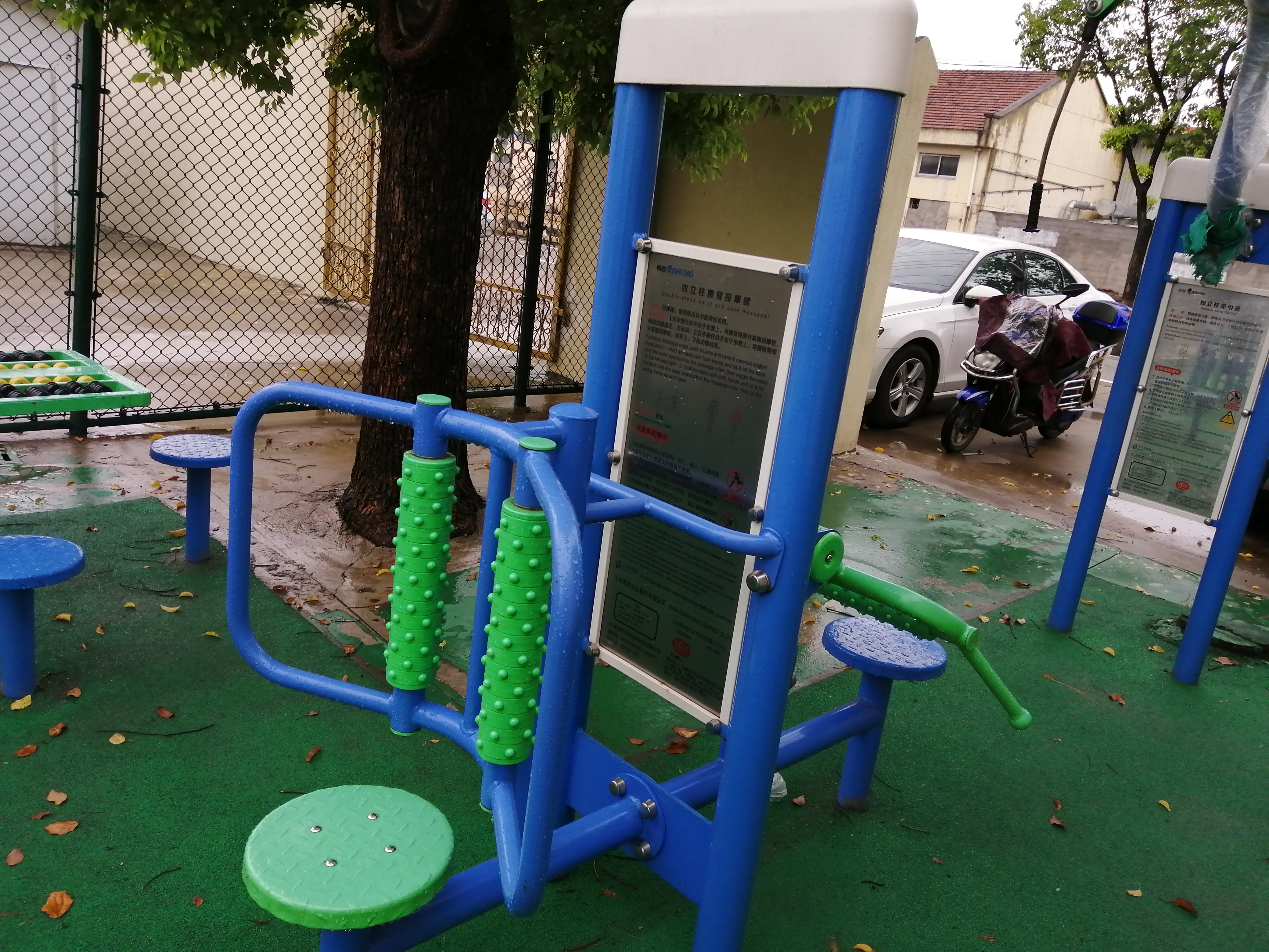 雙立柱腰背按摩器