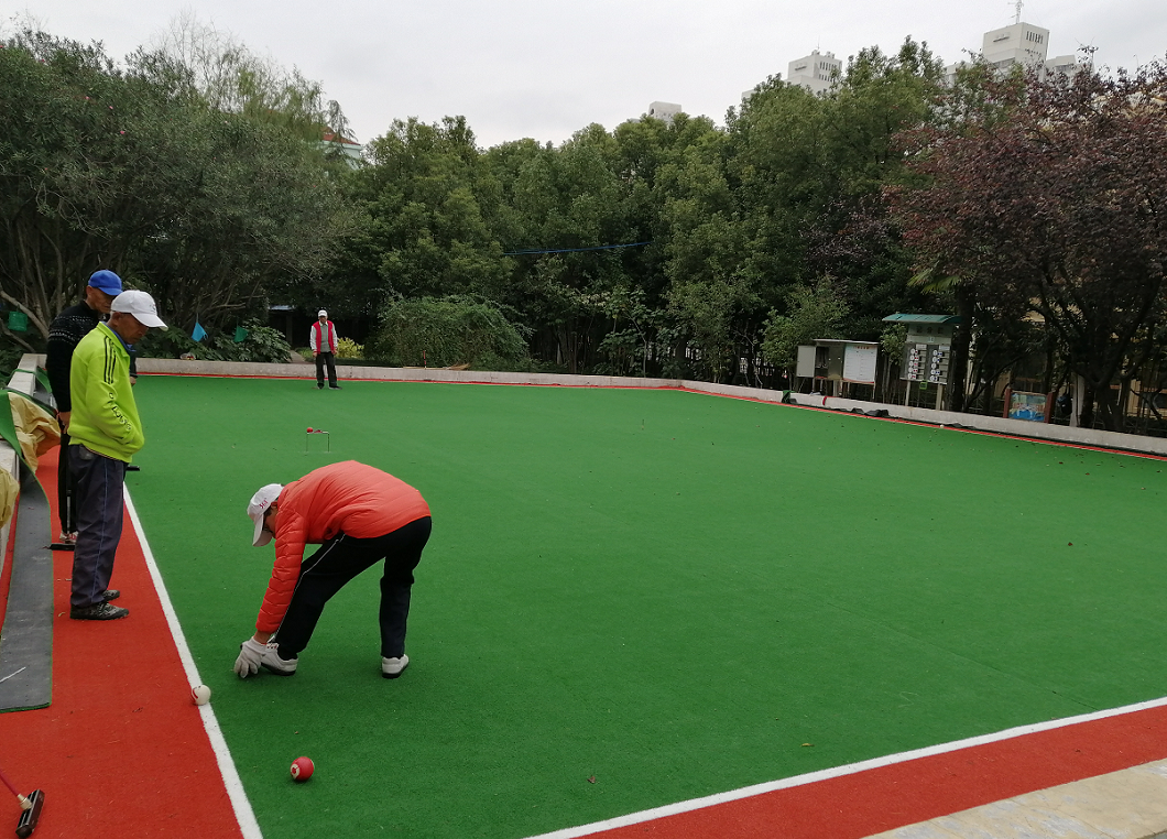 涼城社區(qū)門球場