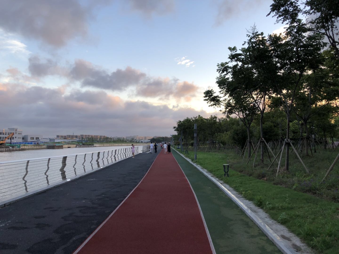 吳淞江北岸樣板B塊百姓健身步道（周家灘）