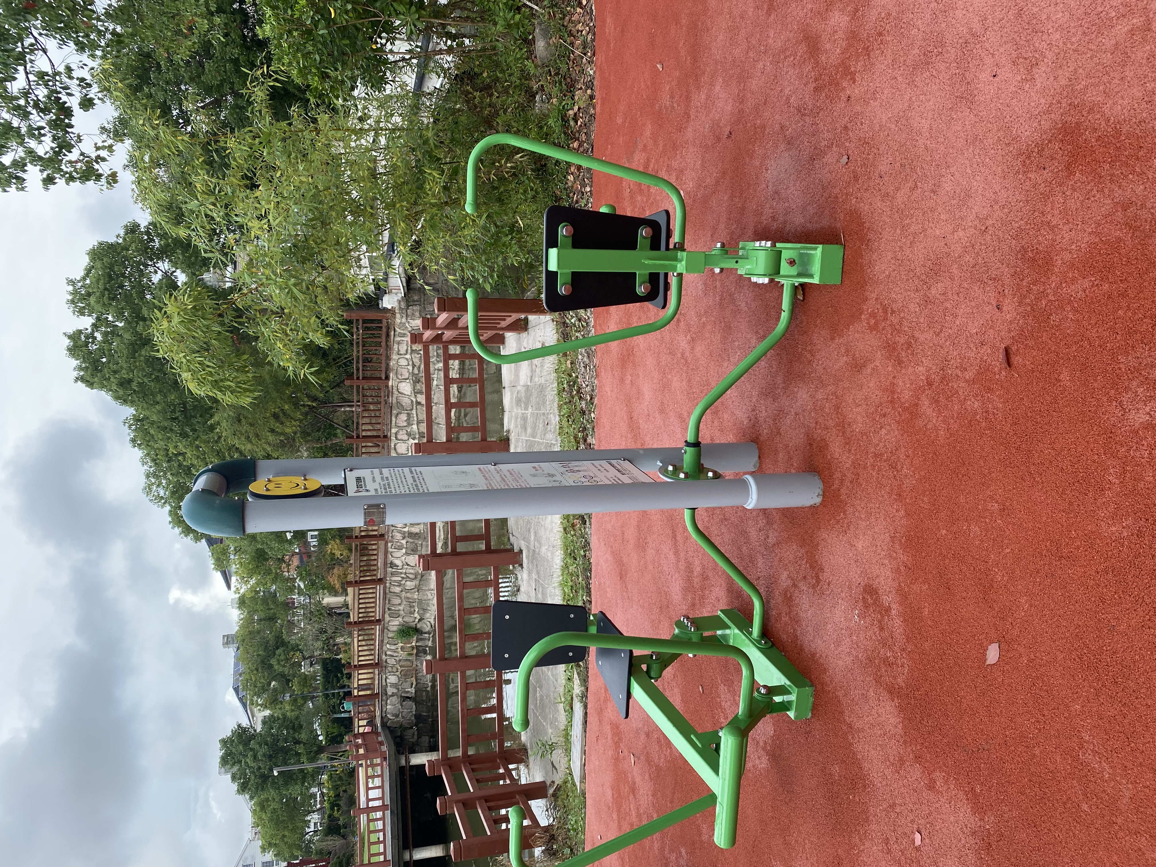 雙位劃船訓練器