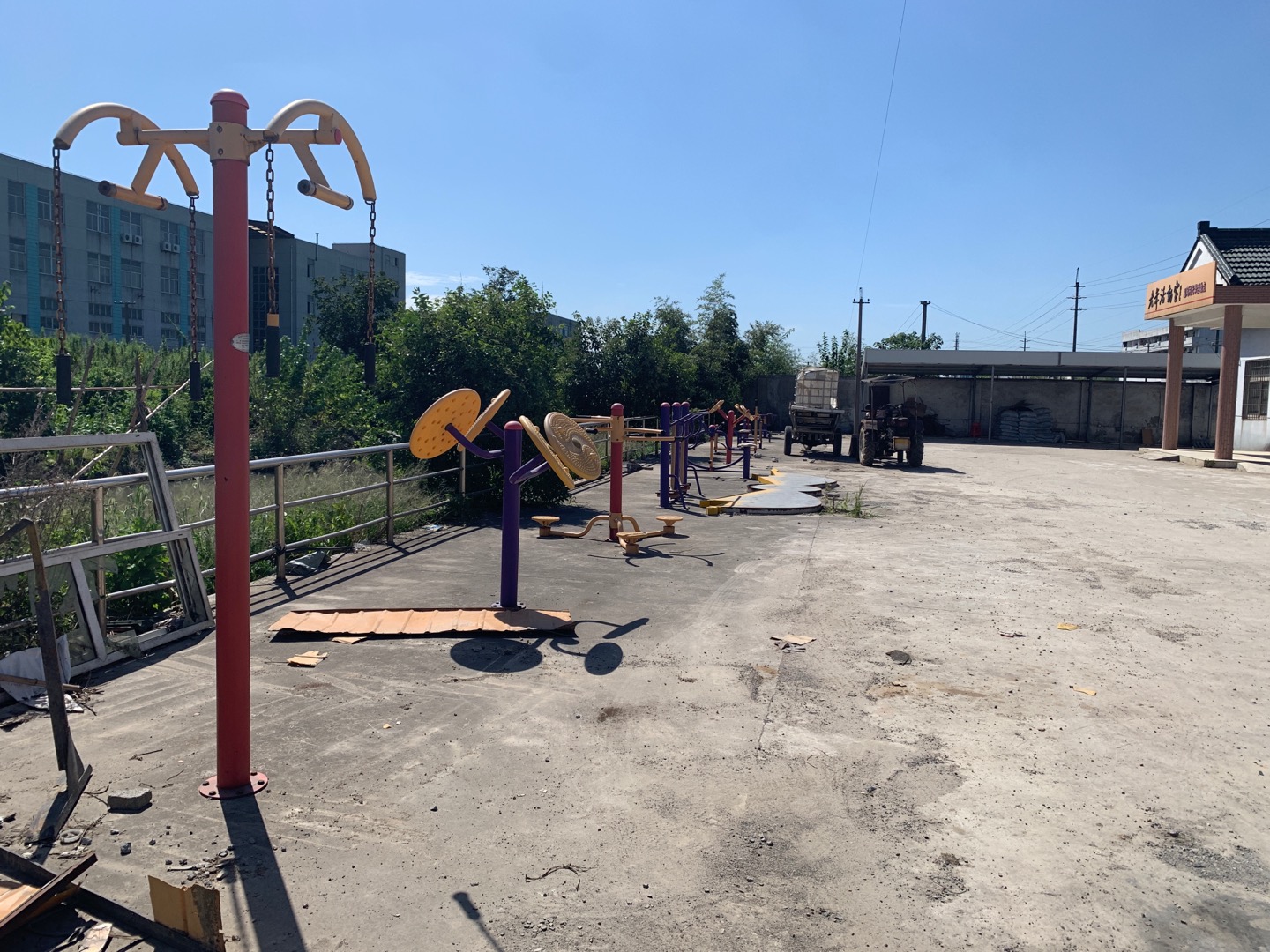 溫河村光華老年活動(dòng)室健身點(diǎn)