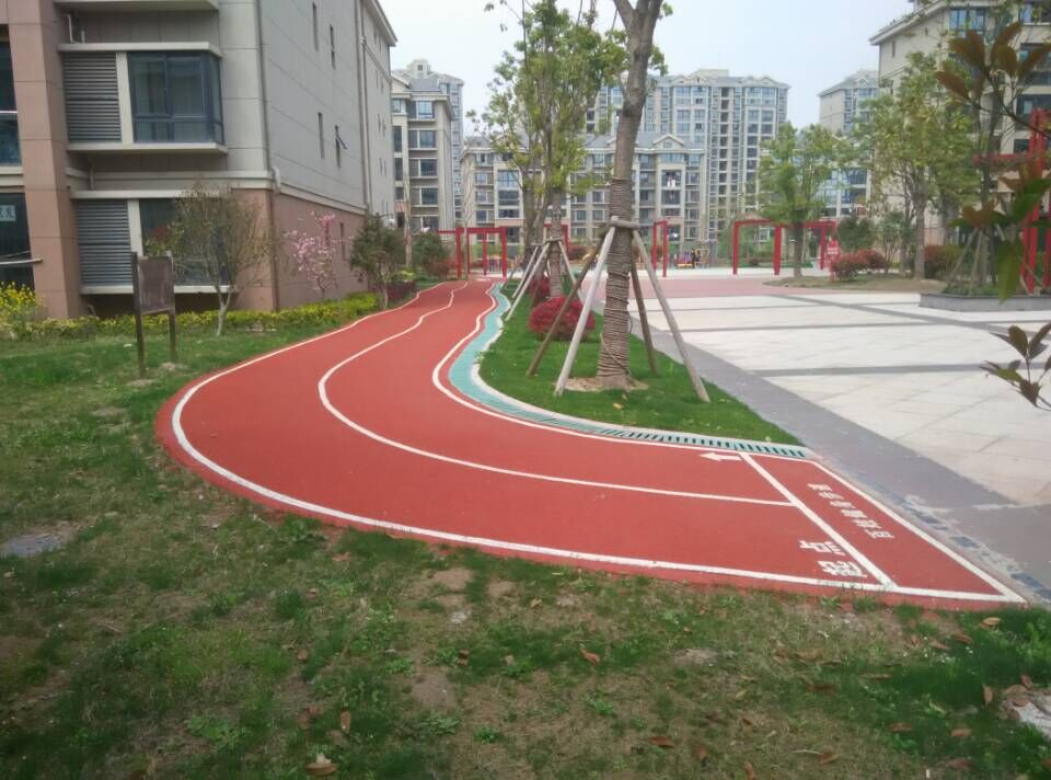 金海街道金水佳苑百姓健身步道