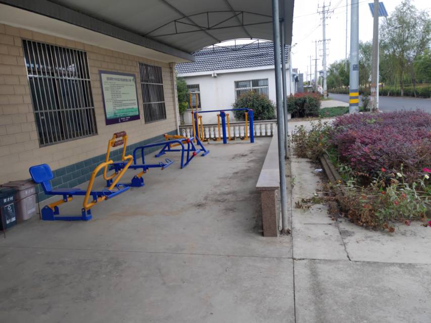 豎新鎮(zhèn)育才村健身點一