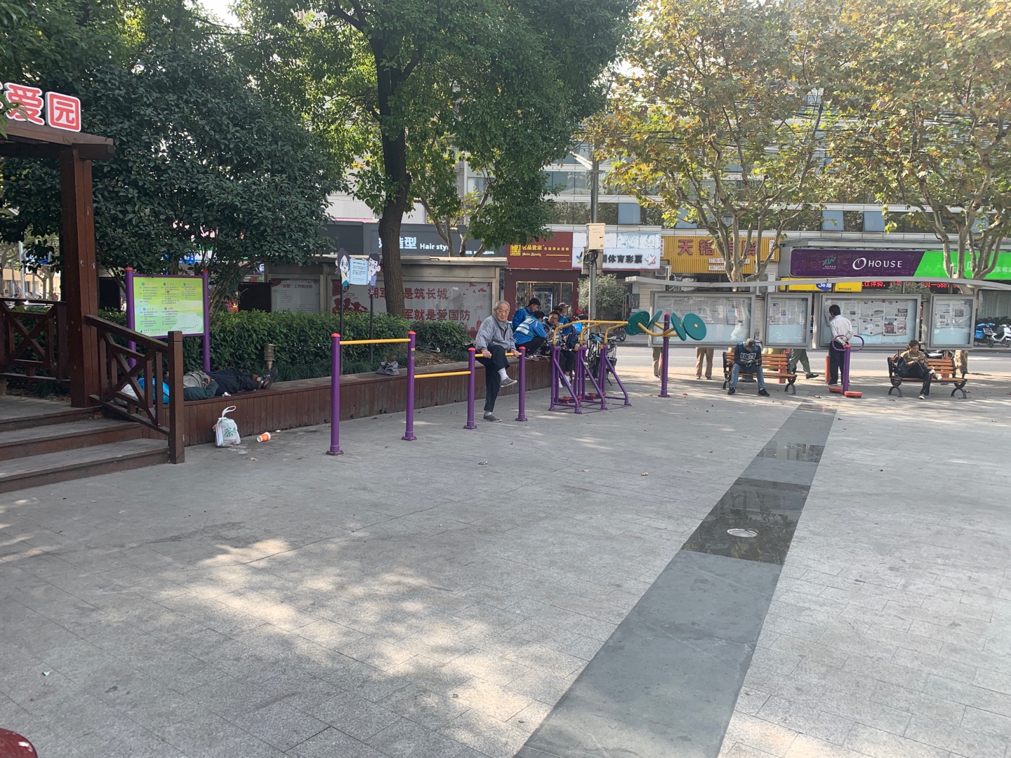 濰坊五村居委健身點3