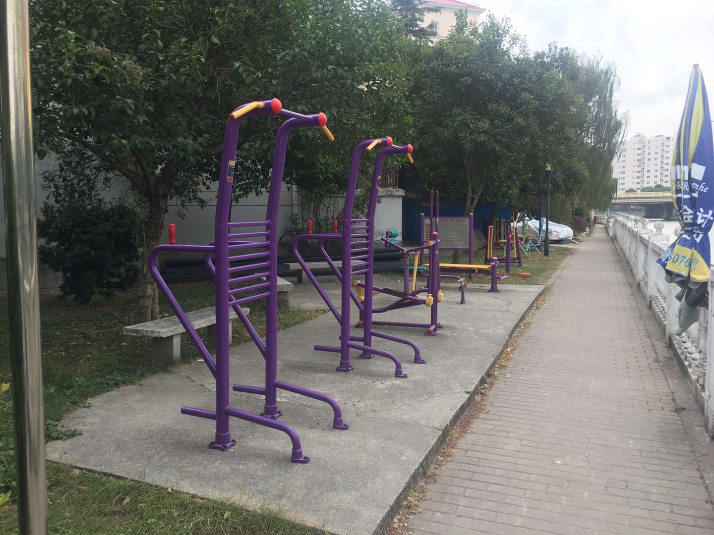 金橋花苑健身點