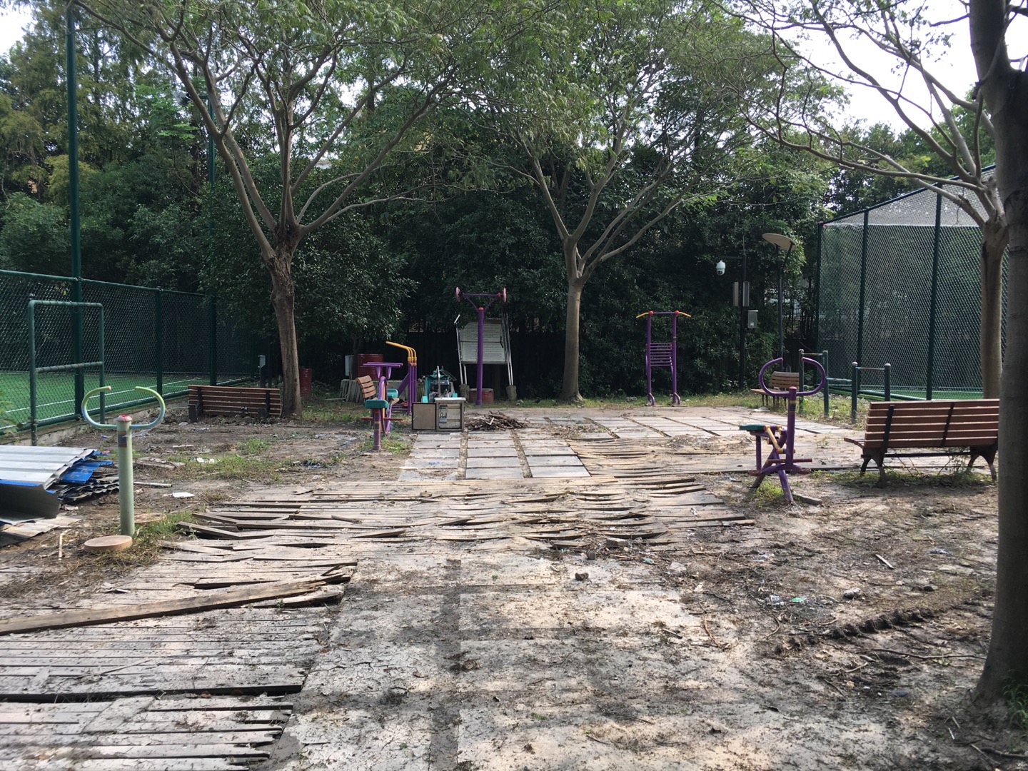 炮臺灣公園健身苑點