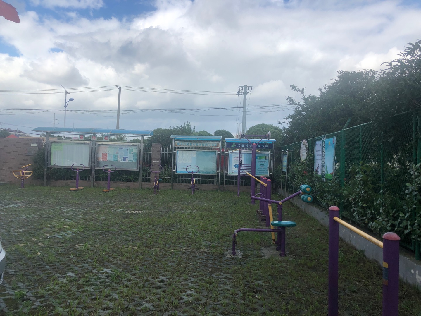 莊行鎮(zhèn)匯安村健身點