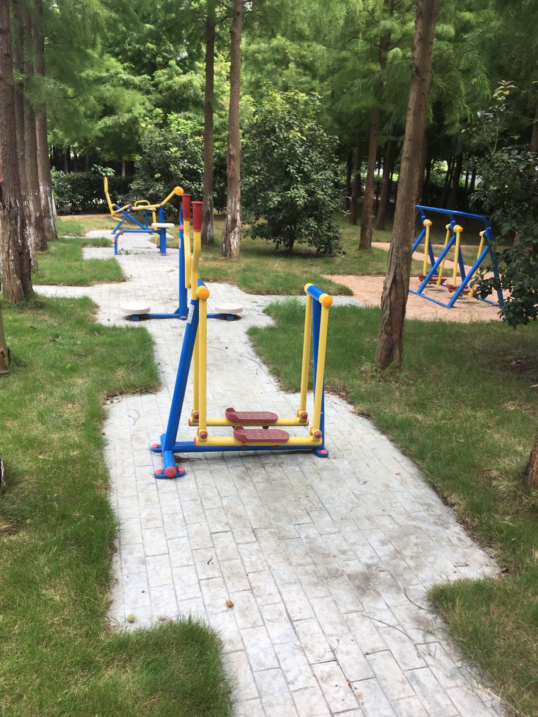 胡光村區(qū)塘健身點(diǎn)