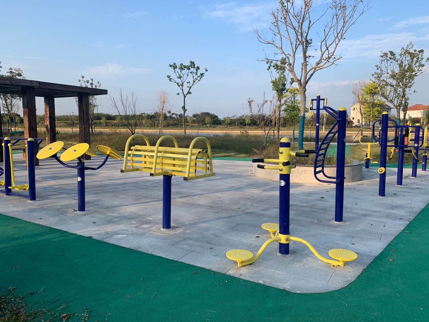 廟鎮(zhèn)白港村健身點一