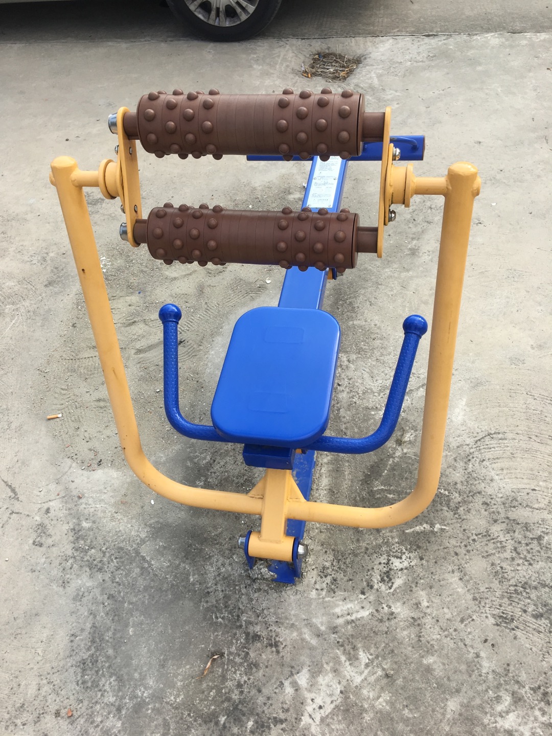 腹背屈伸/劃船訓練器