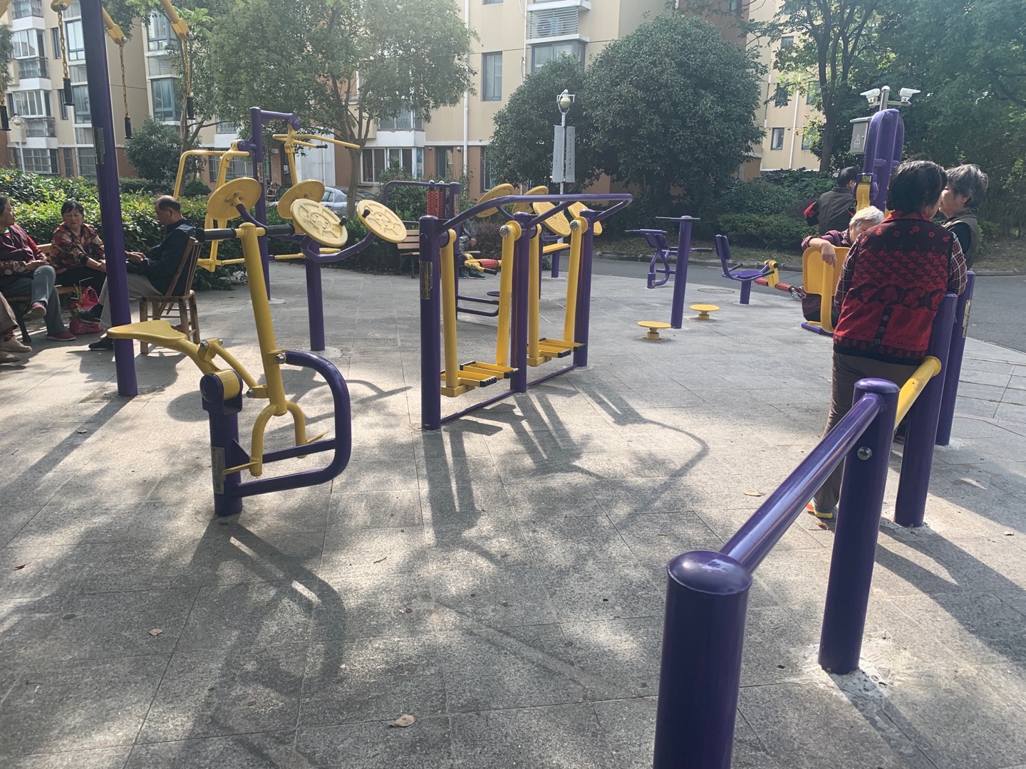 新河鎮(zhèn)新景居委健身點