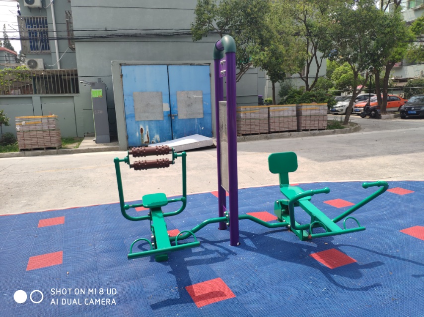 腹背屈伸/劃船訓練器